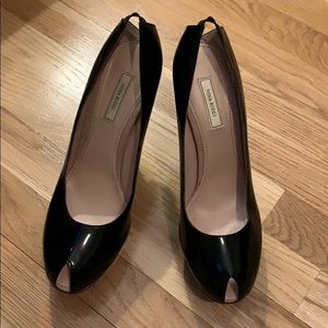 Nina Ricci Peep Toe Pumps